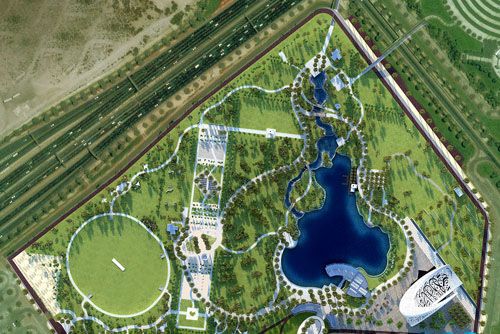 迪拜Zabeel“新月”公園景觀設(shè)計(jì)