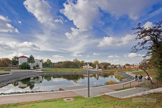 德國Stabfurt城鎮(zhèn)的中心公園