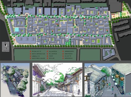 成都寬窄巷子歷史文化保護區景觀設計