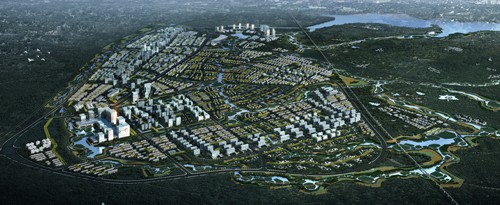 武漢五里界生態城設計