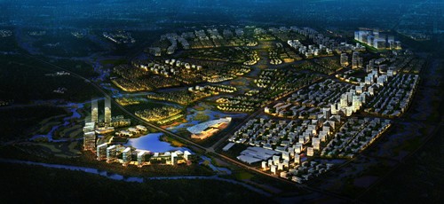 武漢五里界生態城設計