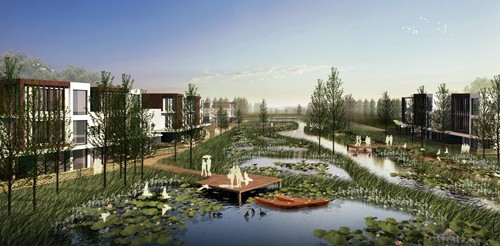 武漢五里界生態城設計