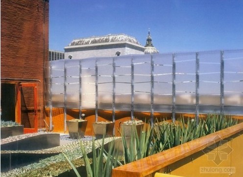 某屋頂露臺花園景觀設計