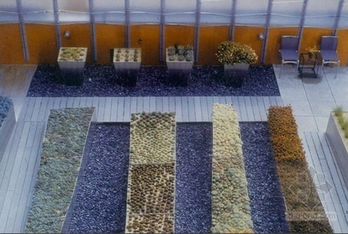 某屋頂露臺花園景觀設計