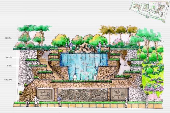 十堰天麟家和苑住宅區景觀規劃設計