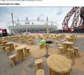 奧運結(jié)束民眾陷入沮喪 奧林匹克公園變