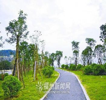 福州東江濱公園年底將建成開放