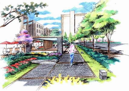 天津老城廂城市環(huán)境設(shè)計