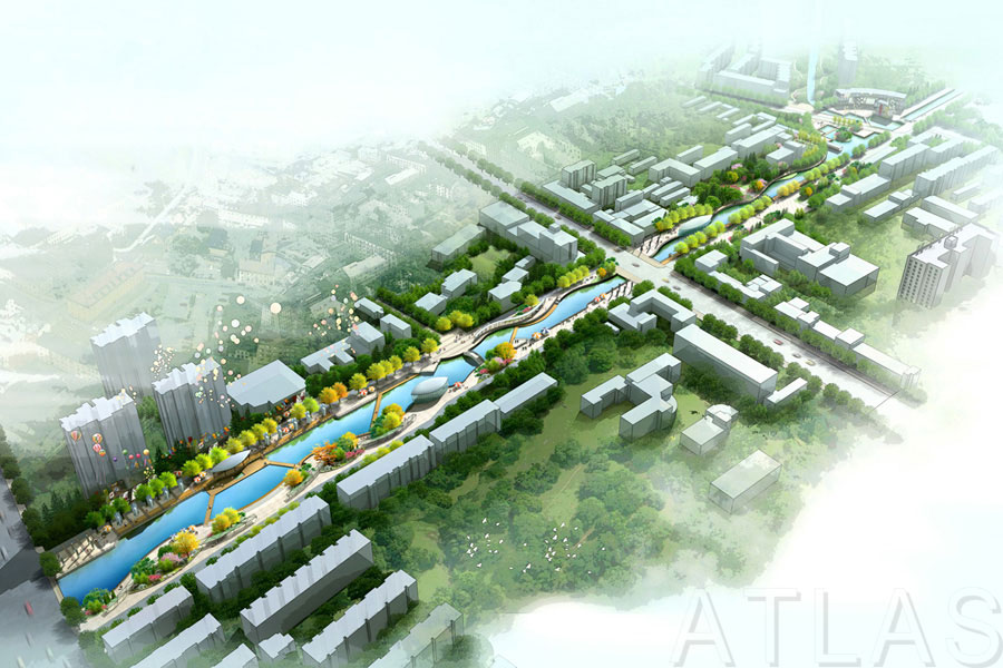 秦皇島六河改造景觀設(shè)計(jì)