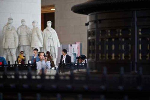 紫檀制天壇、安定門古建模型亮相國家博物館