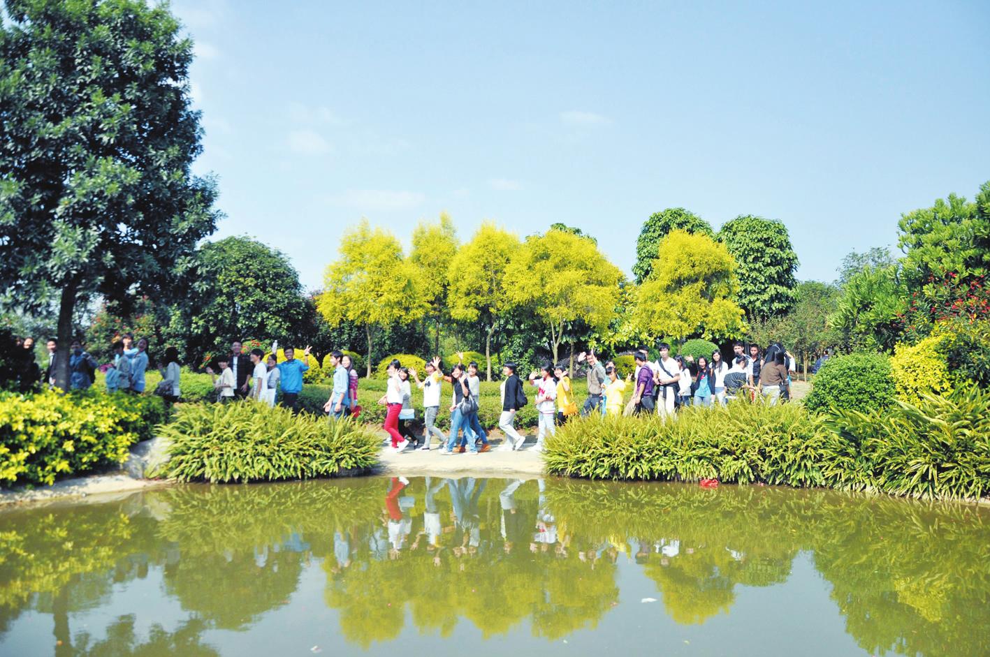 柳州園博園成為“植物博物館”和園林精品園
