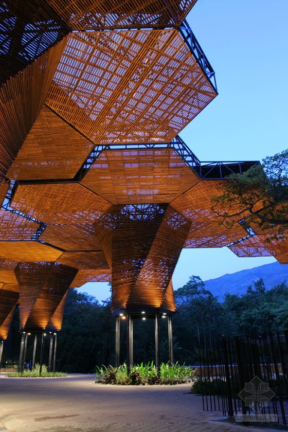 哥倫比亞蜂巢景觀亭