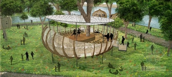 高科技樹(shù)屋 規(guī)劃設(shè)計(jì) 中國(guó)風(fēng)景園林網(wǎng)