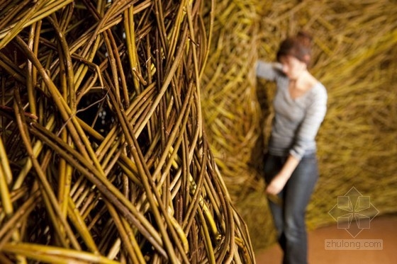 藝術家Laura Bacon用柳樹編織的強大雕塑