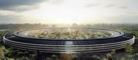 修改后的蘋果公司總部建筑方案公布