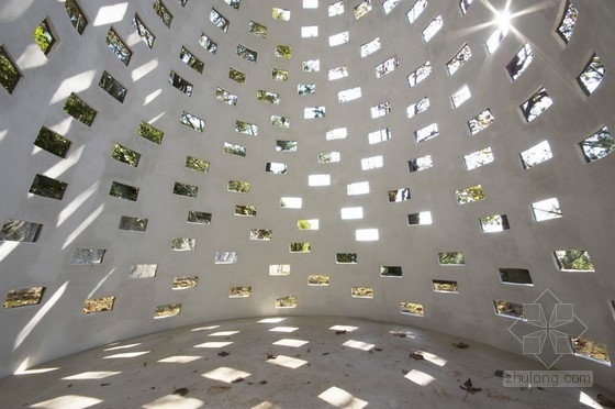 韓國磚砌豆莢小屋