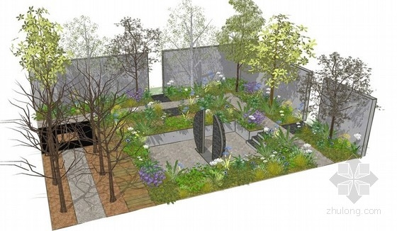 2013年切爾西百年花展——精選花園設(shè)計(jì)草圖