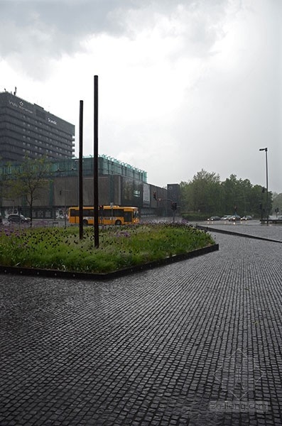 丹麥BRFkredit總部廣場景觀設計