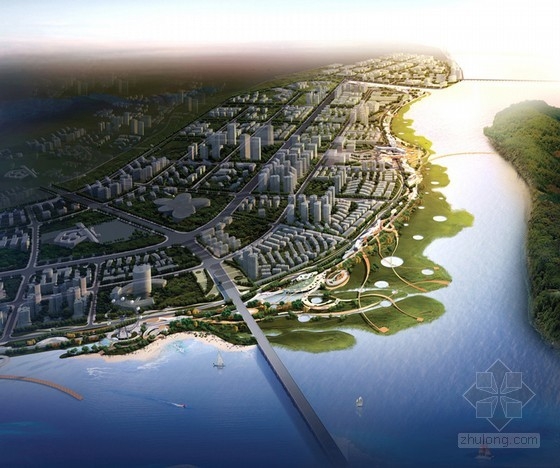 畢路德設(shè)計(jì)的四川遂寧涪江濕地公園