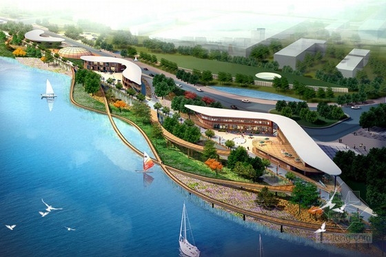 畢路德設計的四川遂寧涪江濕地公園