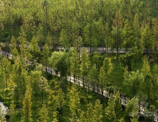 畢路德設(shè)計的四川遂寧涪江濕地公園