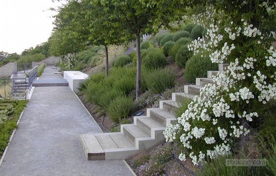 ADPD設計的法國沙朗斯梯田花園