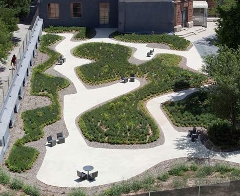 Estudio Caballero Colón設(shè)計的西班牙療養(yǎng)院花園