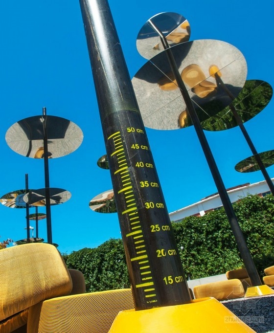 SOArchitecture設計的天空斑點休憩空間