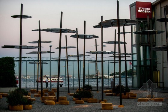 SOArchitecture設計的天空斑點休憩空間