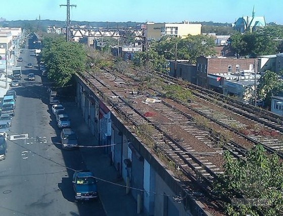 紐約市皇后區(qū)的鐵軌公園