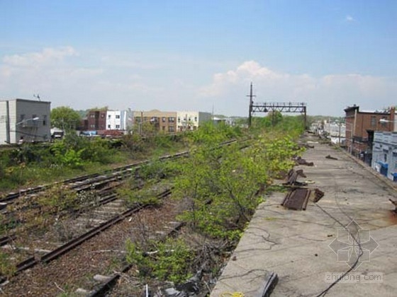 紐約市皇后區(qū)的鐵軌公園