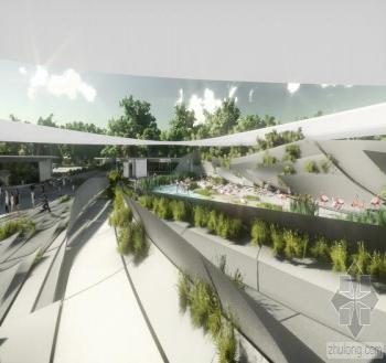 邁阿密動(dòng)物園入口廣場(chǎng)景觀設(shè)計(jì)