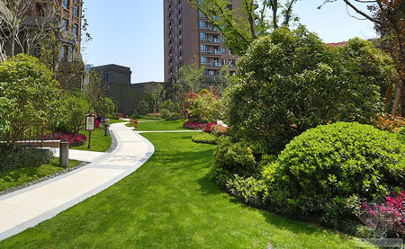 上海復(fù)地新都景觀實(shí)景圖