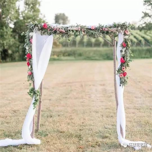 時尚花藝：婚禮花門欣賞