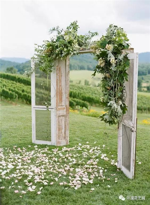 時尚花藝：婚禮花門欣賞