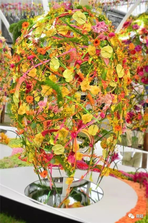 彩掌切花作品欣賞