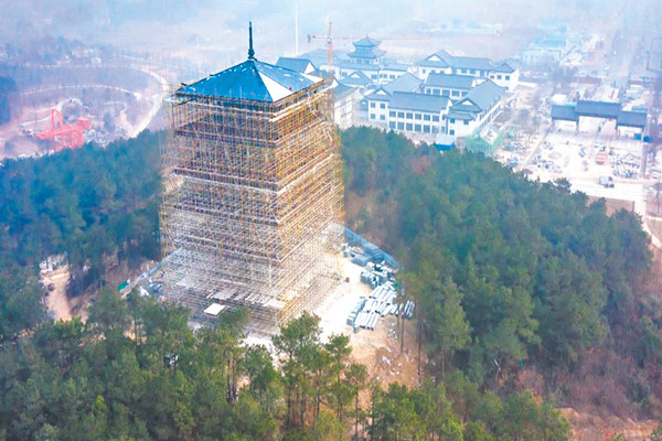 荊門園博園:基建大收尾 布展進行時