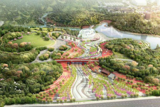 湖北省第三屆(荊門)園博會4月28日開幕