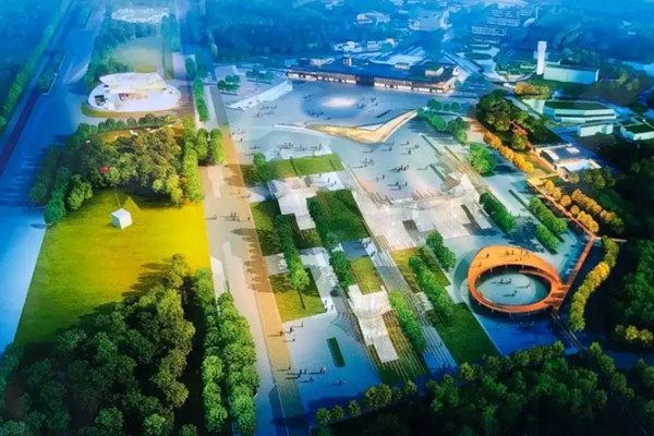 合肥園博園景觀雛形初現 力爭年內完工