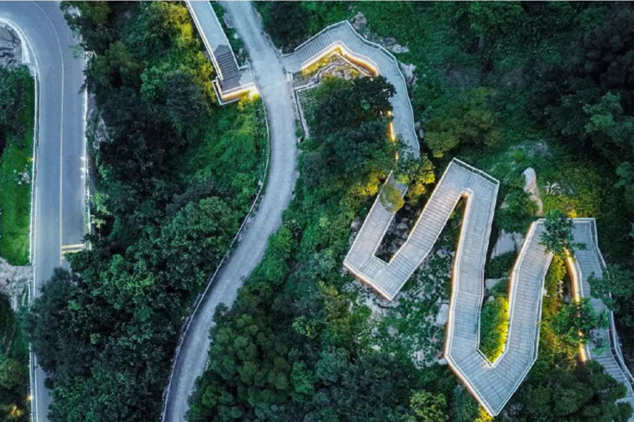 園冶杯獲獎作品丨三沙光影小鎮(zhèn)休閑步道